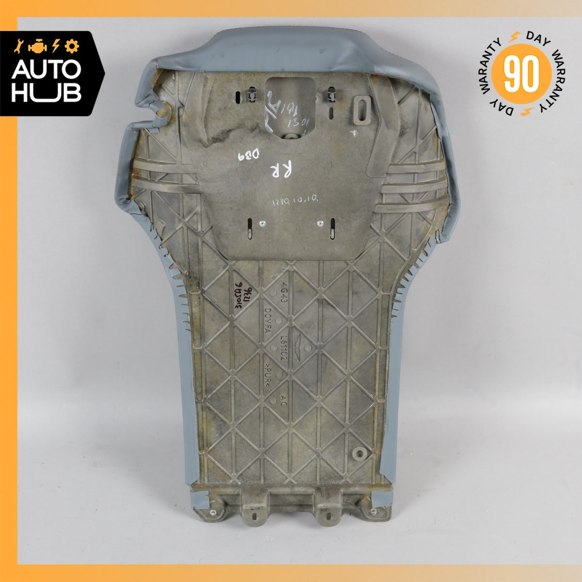 05-12 Aston Martin DB9 Volante Rear Right Side Top Upper Seat Cushion OEM 34k - photo 12