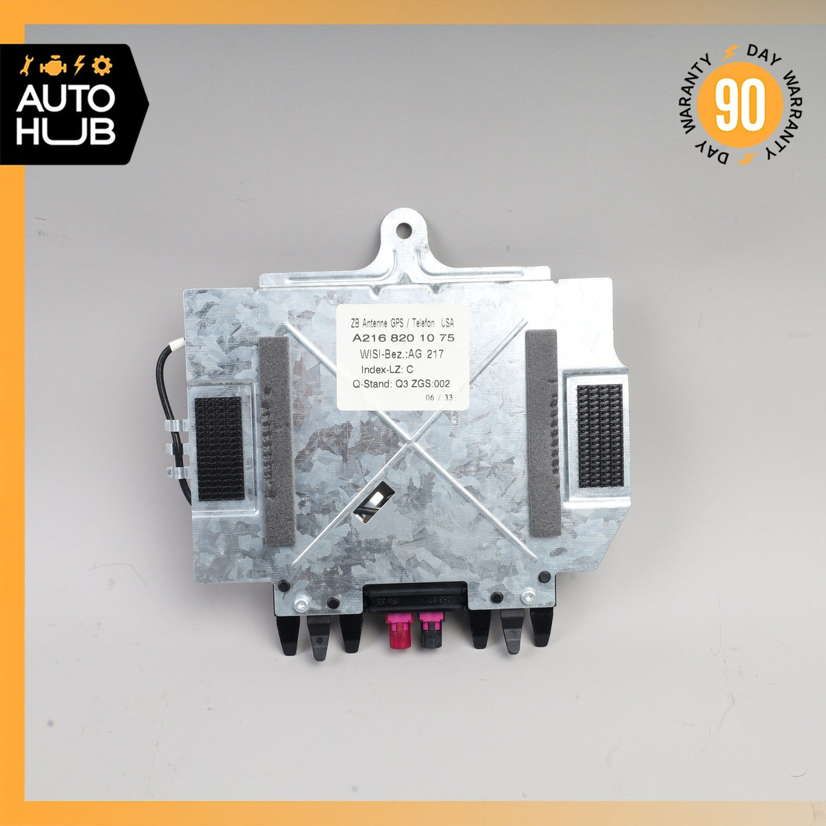Mercedes W216 CL550 Trunk Phone Antenna Control Module OEM - photo 5