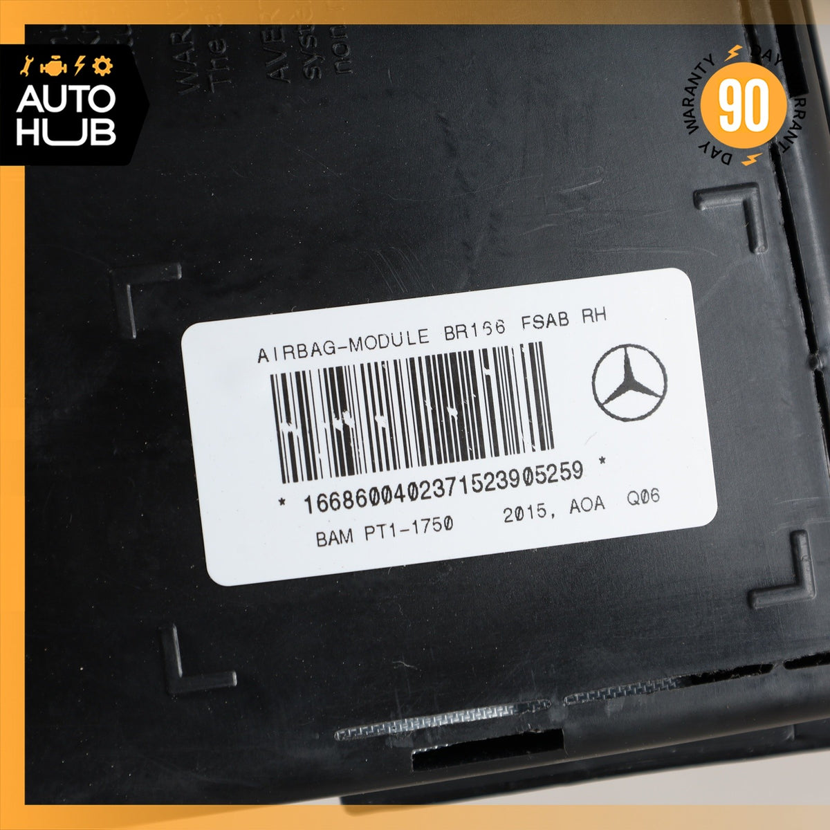 Mercedes X166 GL350 ML350 GLS450 Front Right Passenger Side Seat Airbag SRS OEM - photo 9