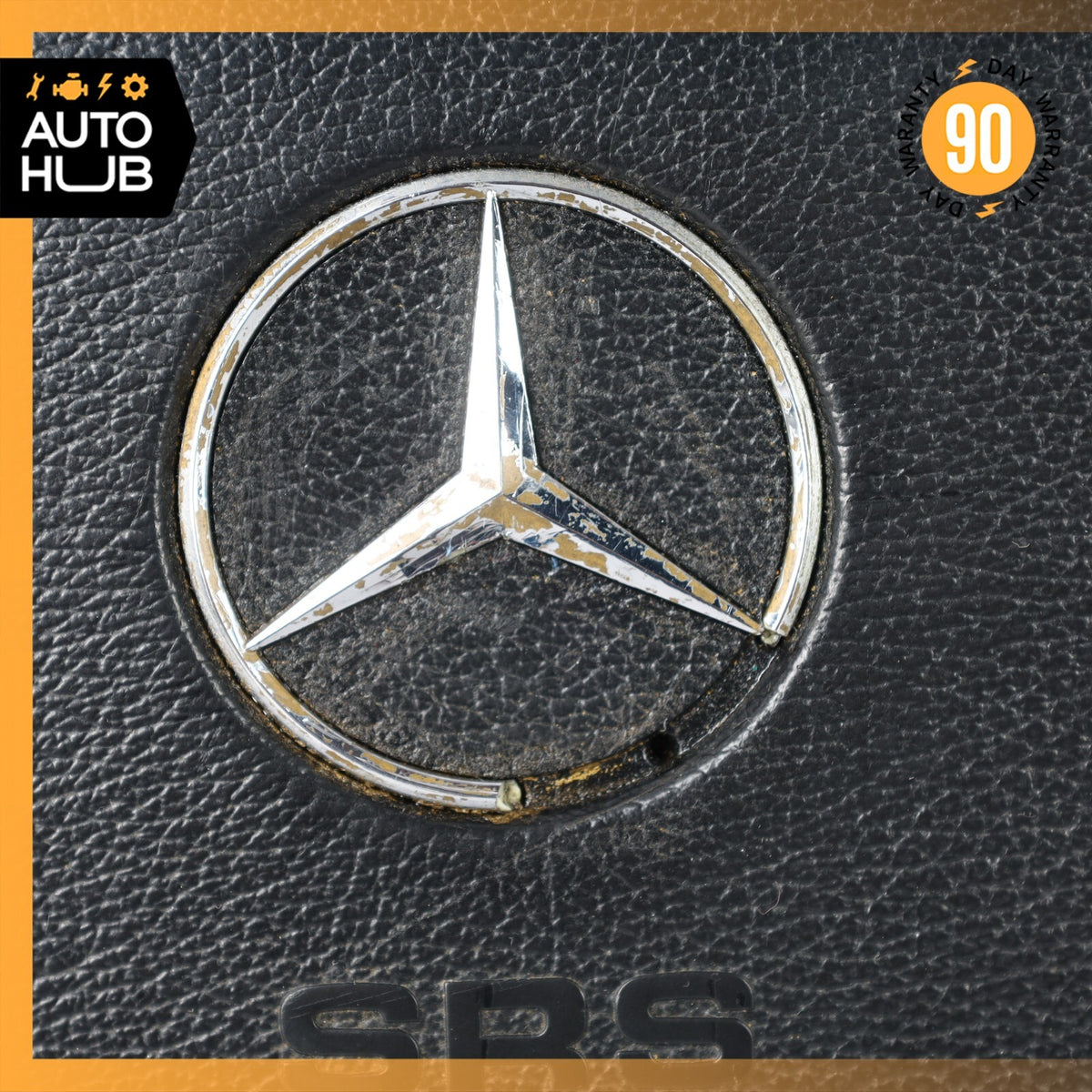 99-04 Mercedes R129 SL500 SLK230 Driver Steering Wheel Airbag Air Bag Black OEM - photo 7