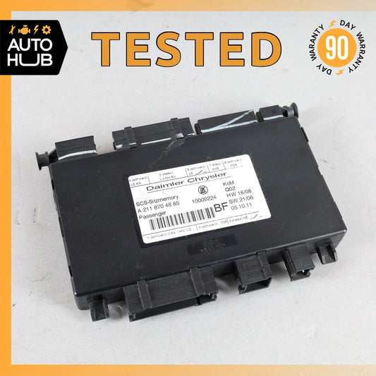 03-12 Mercedes X164 GL450 E63 AMG Front Right Seat Control Module 2118704585 OEM - photo 1