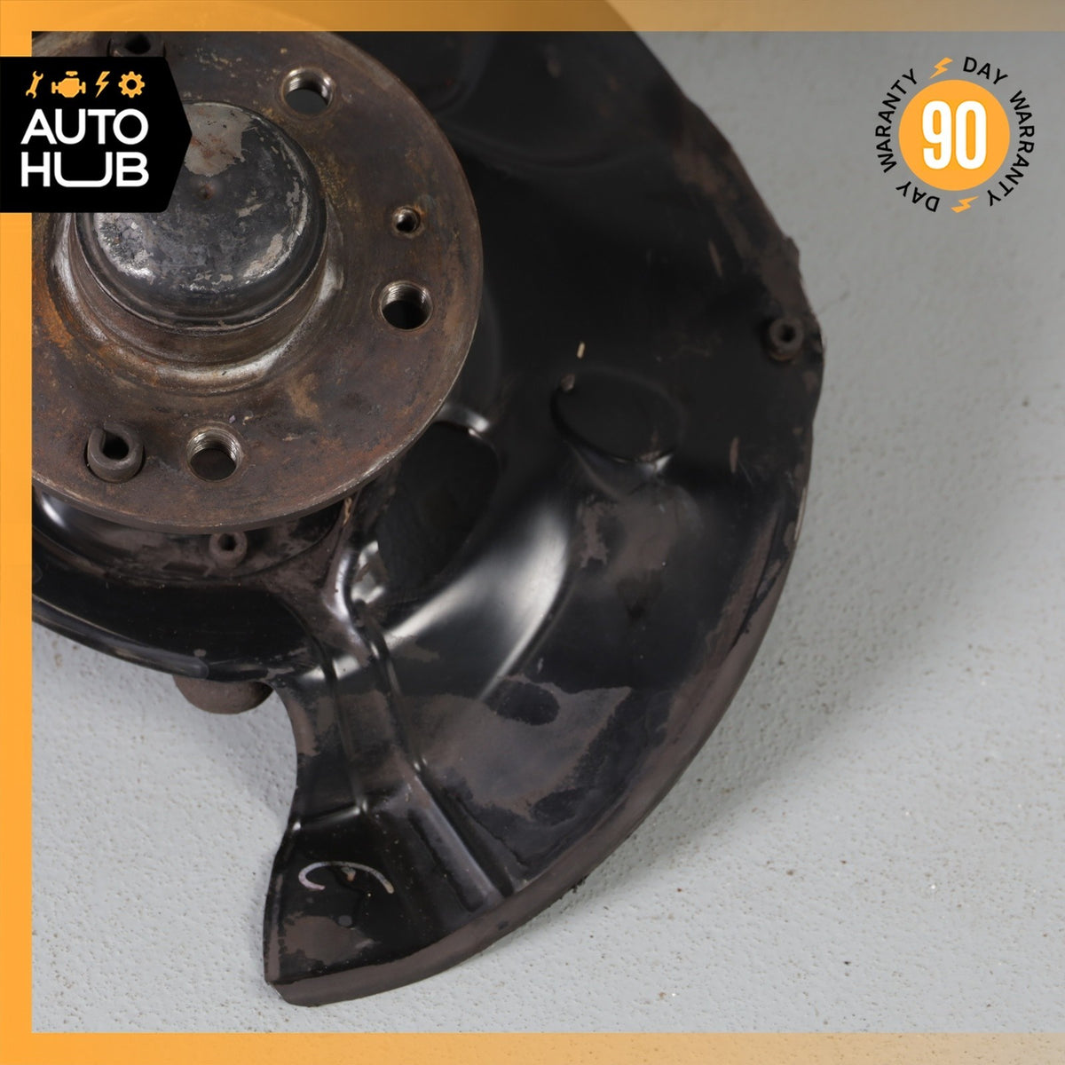 Mercedes W140 300SE Front Left Side Spindle Knuckle Hub OEM - photo 3