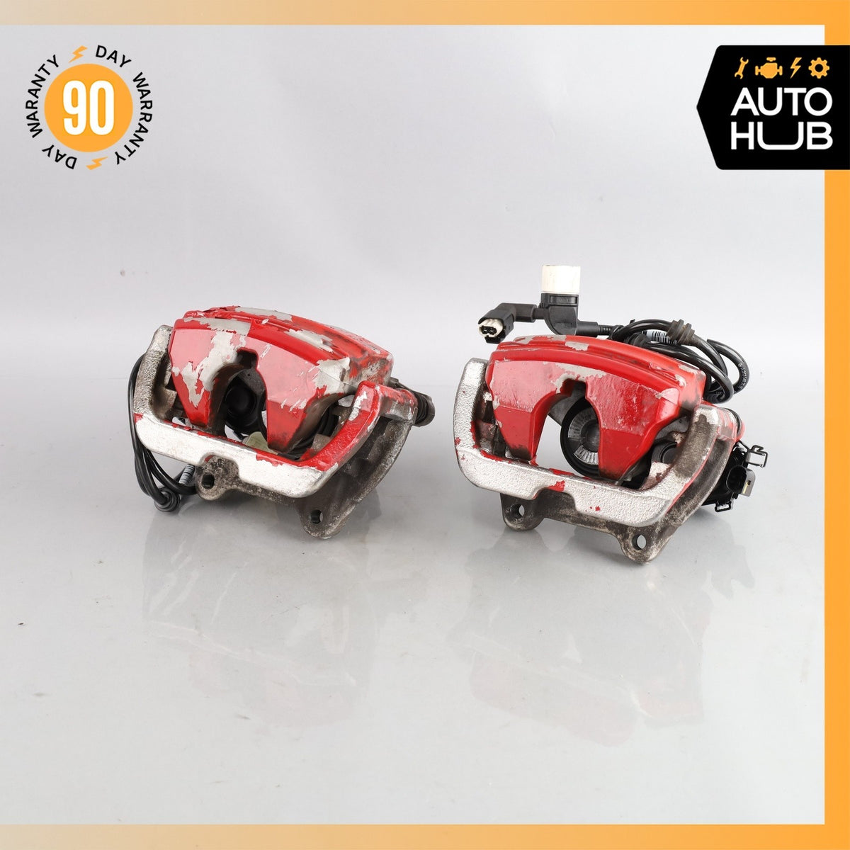 17-23 Mercedes W213 E43 CLS53 AMG Rear Brake Caliper Calipers Set w/Actuator OEM - photo 2