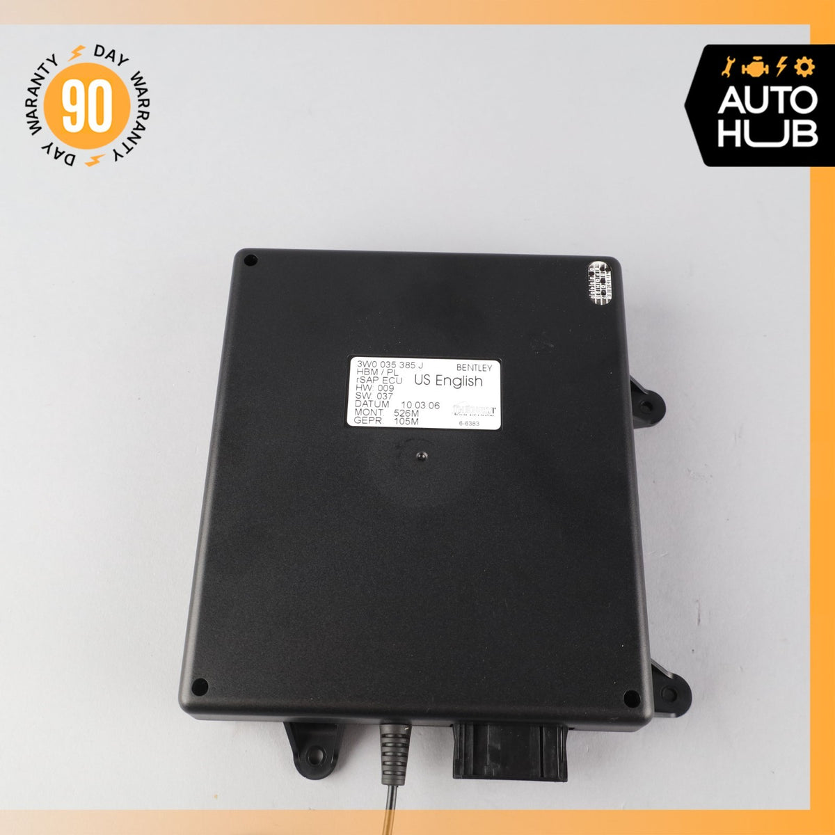 2006 Bentley Continental Flying Spur Communication Phone Control Module OEM - photo 6