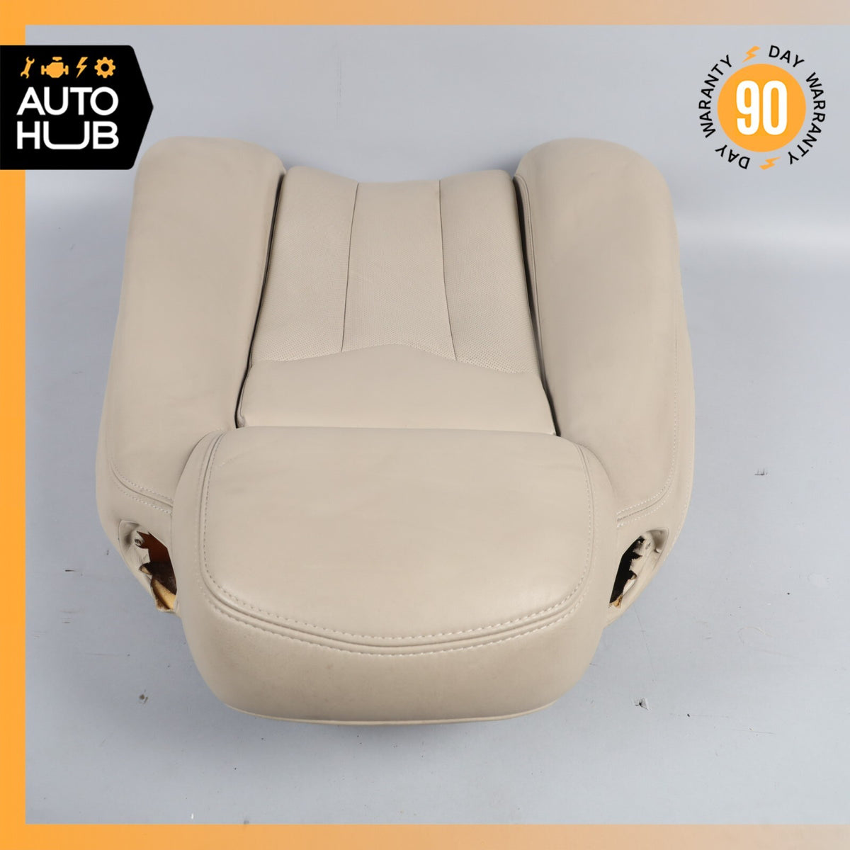 04-06 Cadillac XLR Right Passenger Side Top Upper Seat Cushion Beige OEM - photo 11