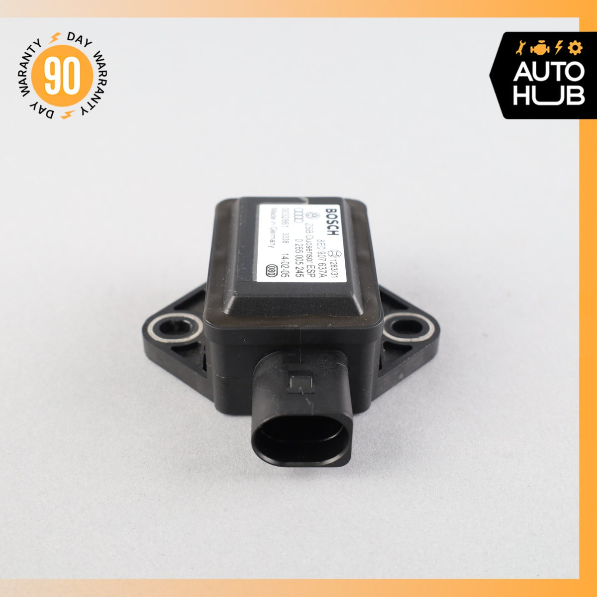 03-12 Bentley Continental GT GTC Flying Spur Yaw Turn Rate Sensor OEM - photo 5
