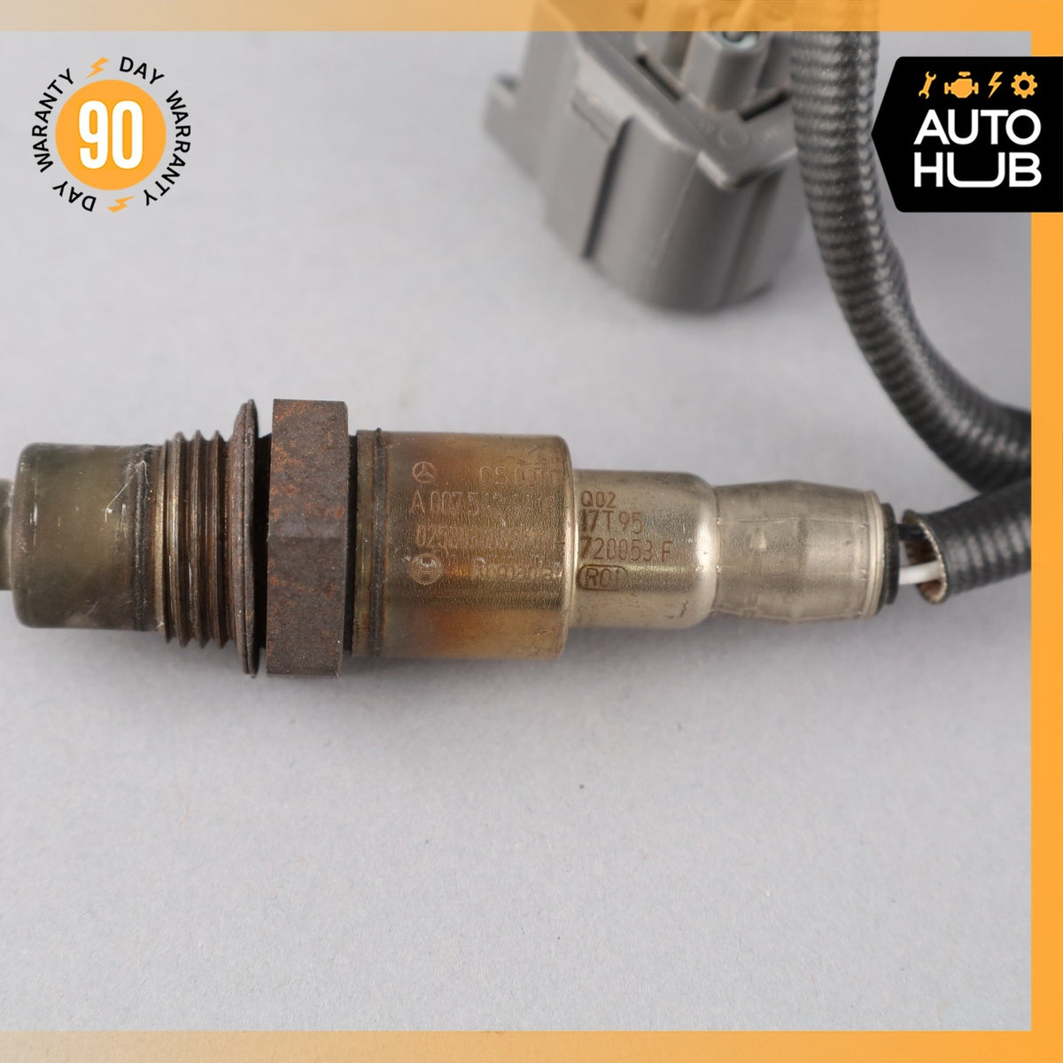 15-20 Mercedes W213 E300 GLC300 SLK300 Oxygen O2 Sensor Lambda Set of 2 OEM - photo 7