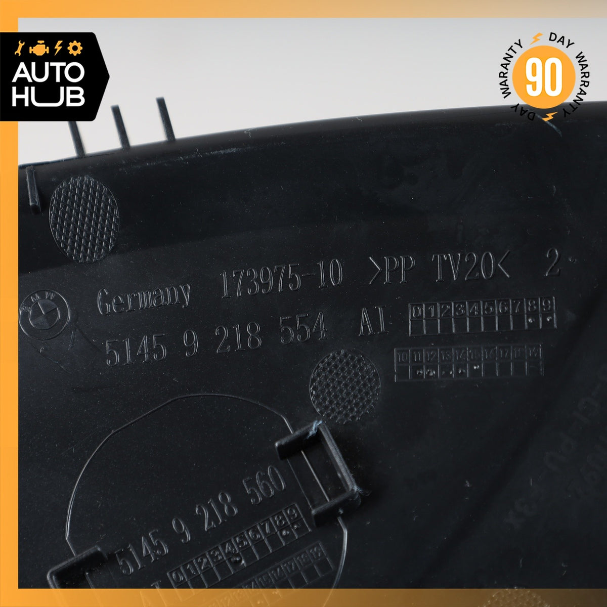 12-18 BMW F30 330e 335i Front Right Passenger Side Dash End Cover Trim Cap OEM - photo 12