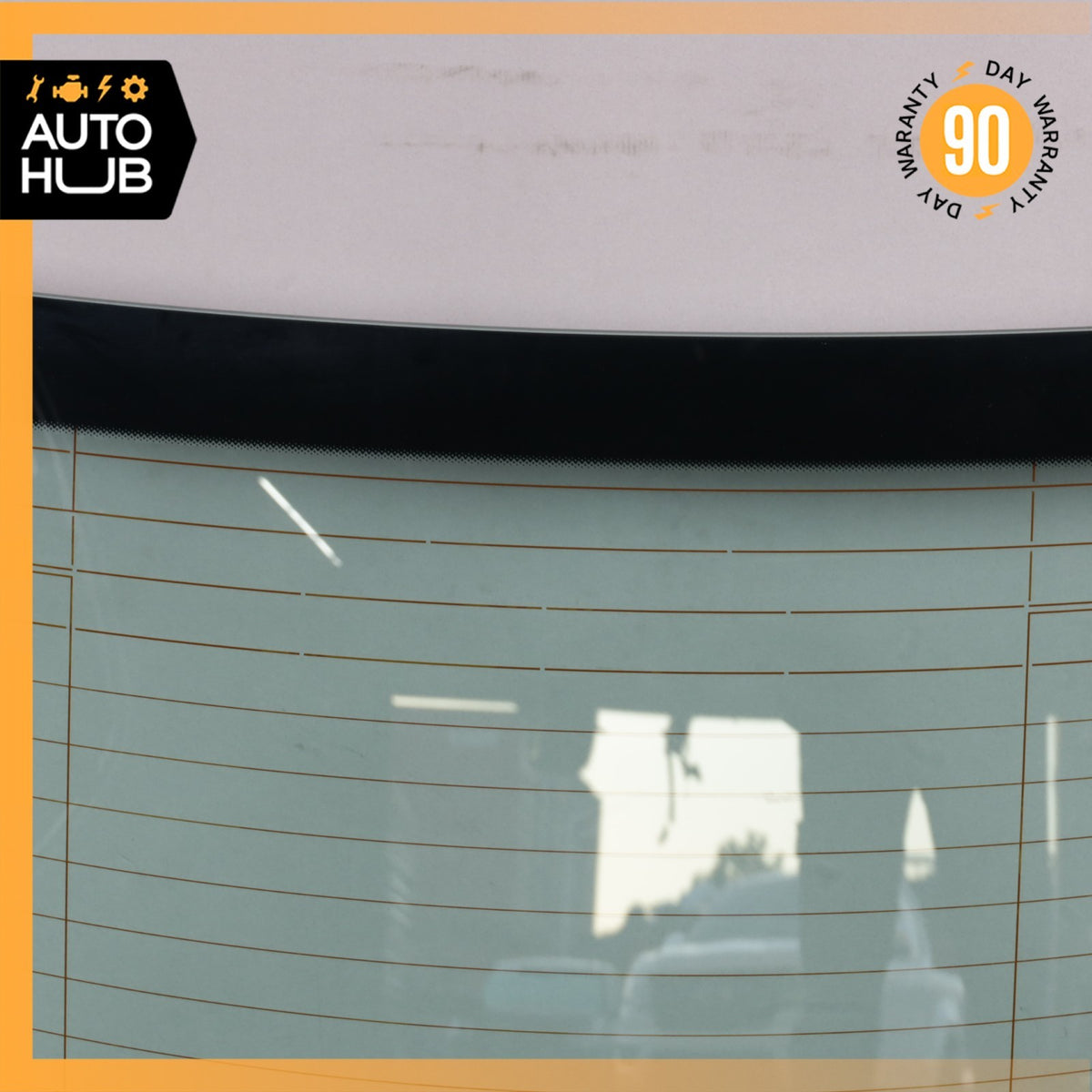 18-23 Mercedes W238 E400 E450 E53 AMG Coupe Rear Windshield Window Glass OEM - photo 3