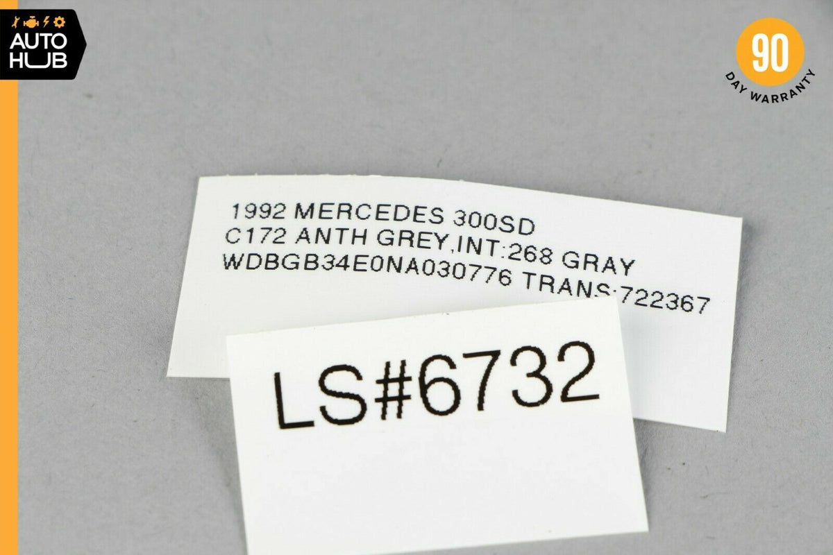 90-95 Mercedes W126 300SD Hazard Warning Light Switch Button 1408205510 OEM - photo 6