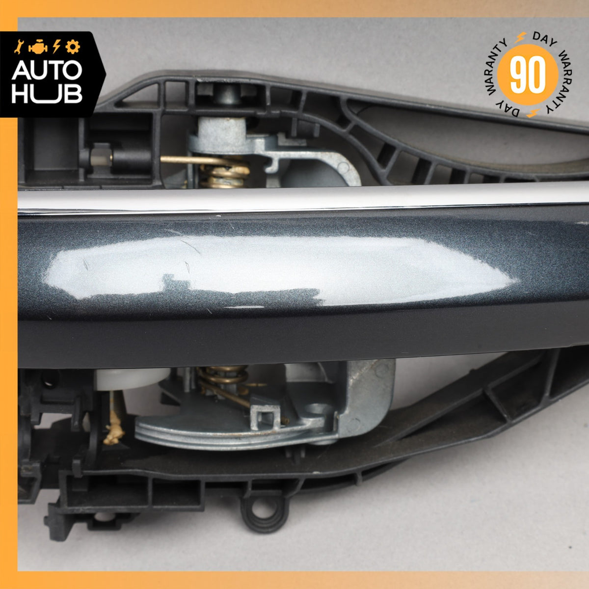 BMW G12 740Li Front or Rear Right Exterior Door Handle w/ Keyless Go Gray OEM - photo 3