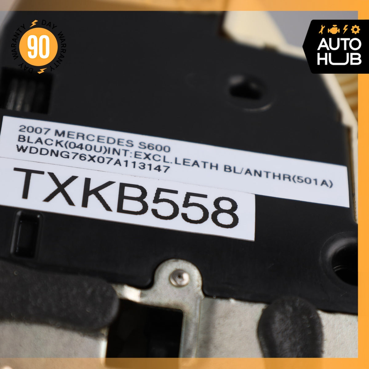 Mercedes W221 S600 CL550 Front Left Side Door Lock Latch Actuator Keyless Go OEM - photo 12