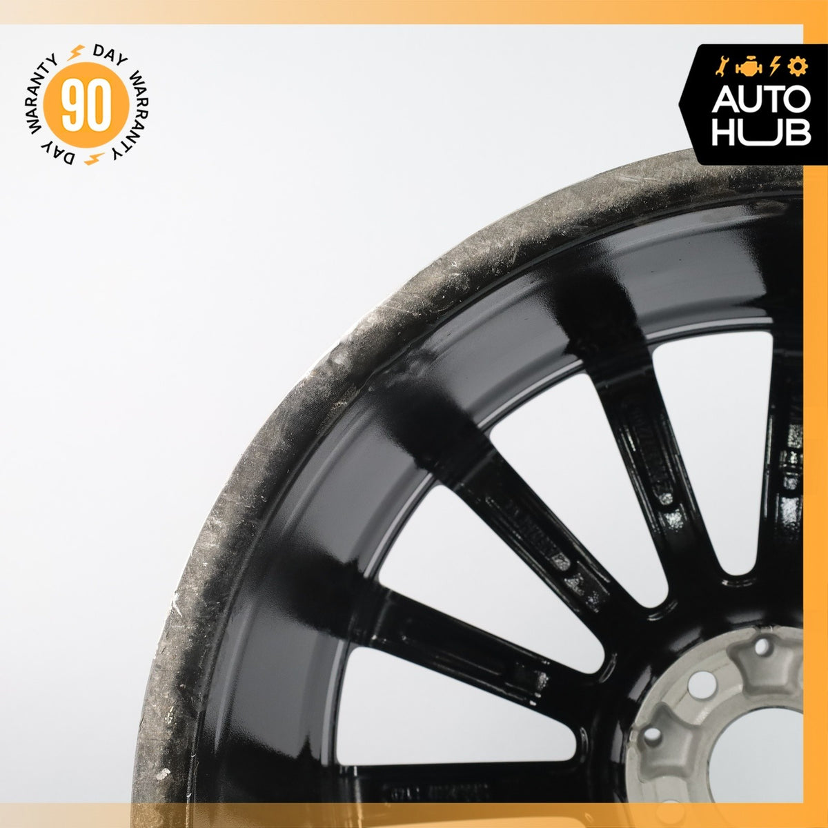 Mercedes X253 GLC300 GLC43 AMG 8.5 x 20 20" Wheel Rim Polished Black OEM - photo 10