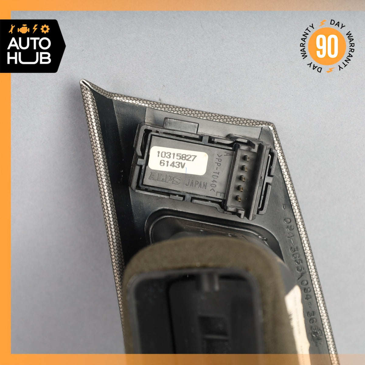 04-08 Cadillac XLR Left Driver Side Door Air Vent Lock Mirror Switch OEM - photo 7