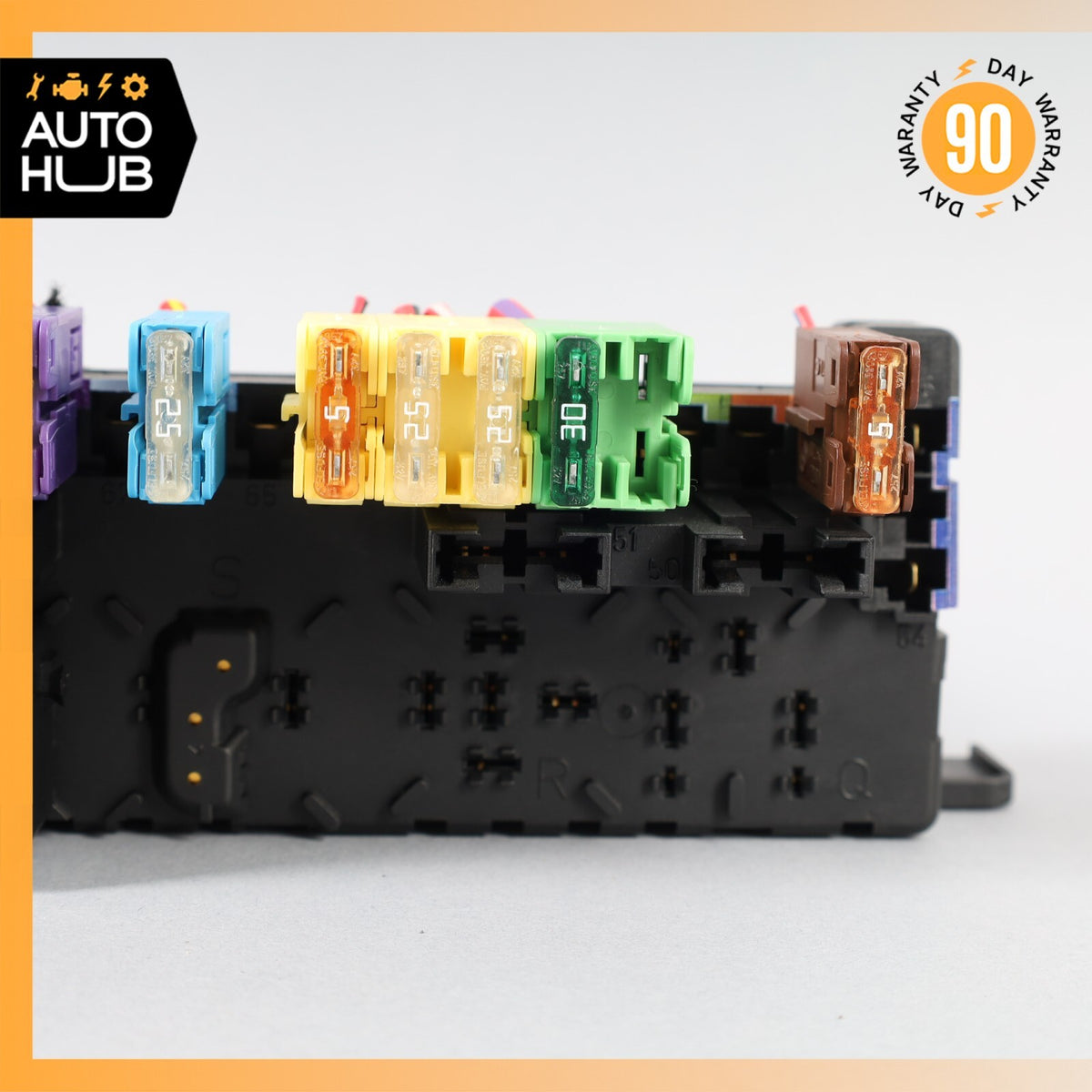 03-12 Mercedes R230 SL500 SL55 AMG Rear SAM Fuse Box Relay Module OEM - photo 8