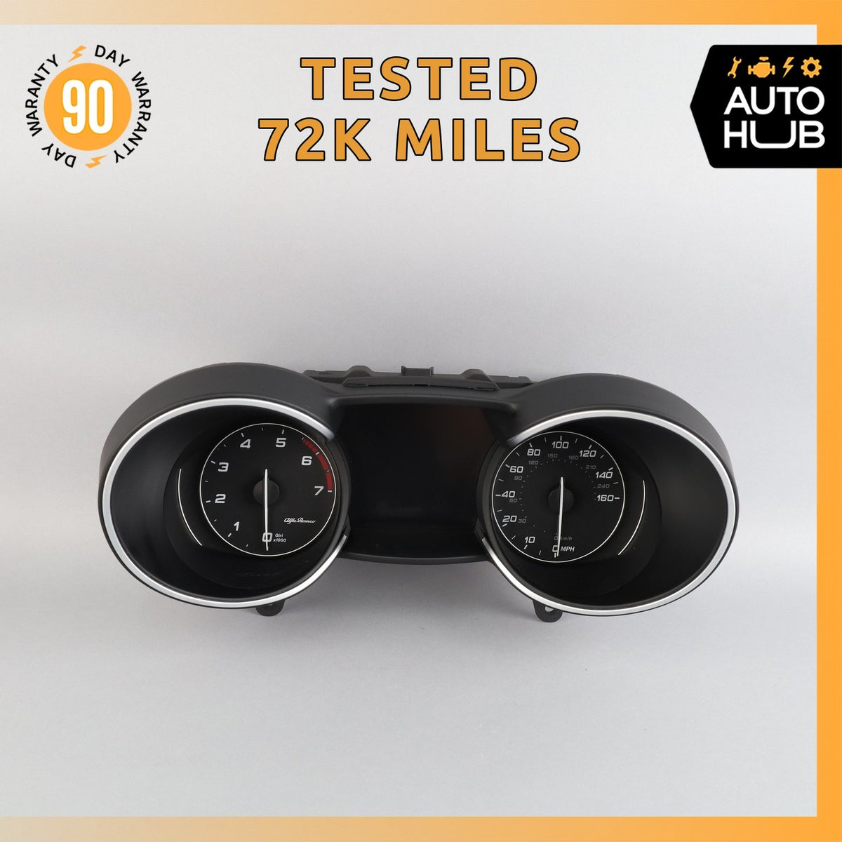 17-23 Alfa Romeo 949 Stelvio Instrument Speedometer Cluster OEM 72k - photo 1