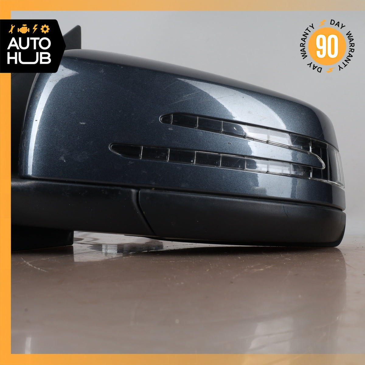 13-15 Mercedes X204 GLK350 GLK250 Left Rear View Door Mirror w/ Blind Spot OEM - photo 6