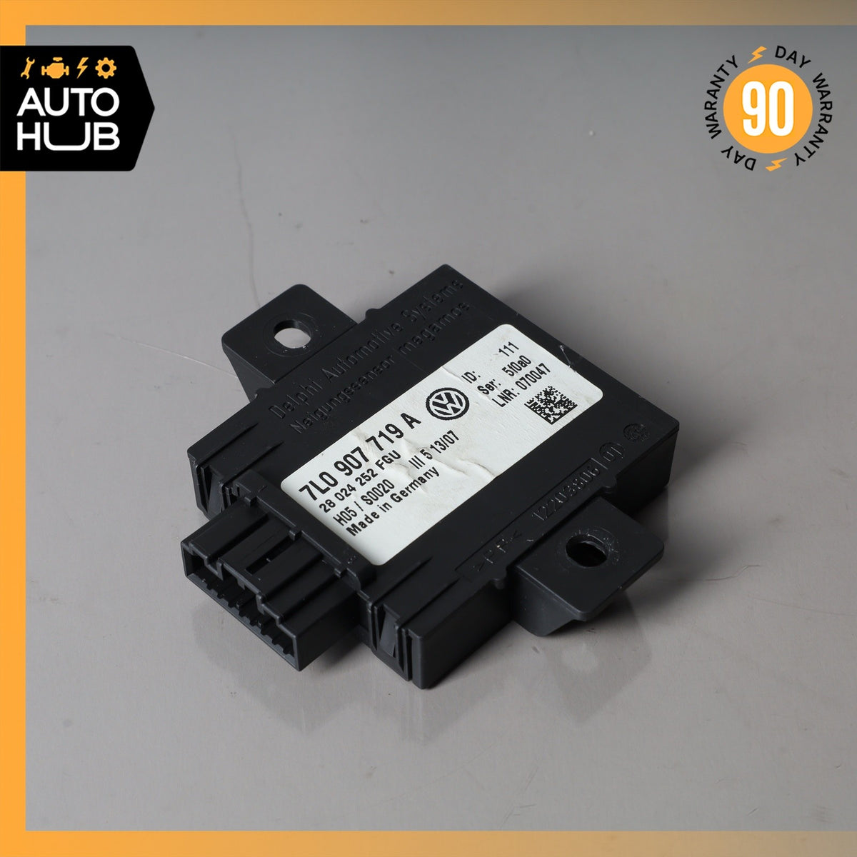 03-12 Bentley Continental GTC GT Flying Spur Anti Theft Alarm Module OEM 40k - photo 2