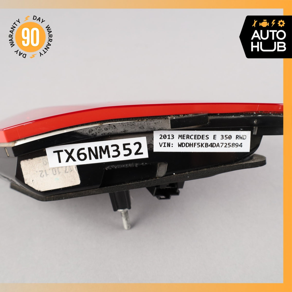 10-13 Mercedes W212 E350 E400 E550 Inner Tail Light Lamp Rear Right Side OEM - photo 13