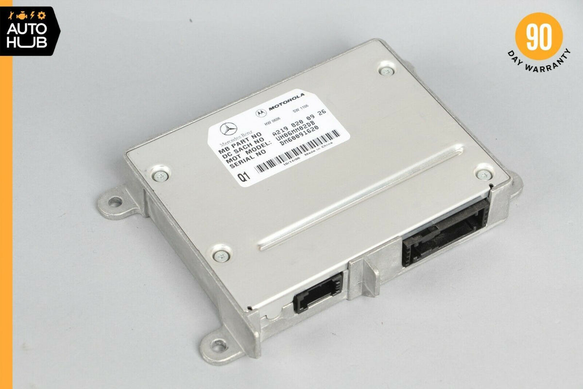 06-12 Mercedes W211 E350 SL550 Communication Control Module 2198200926 OEM - photo 1