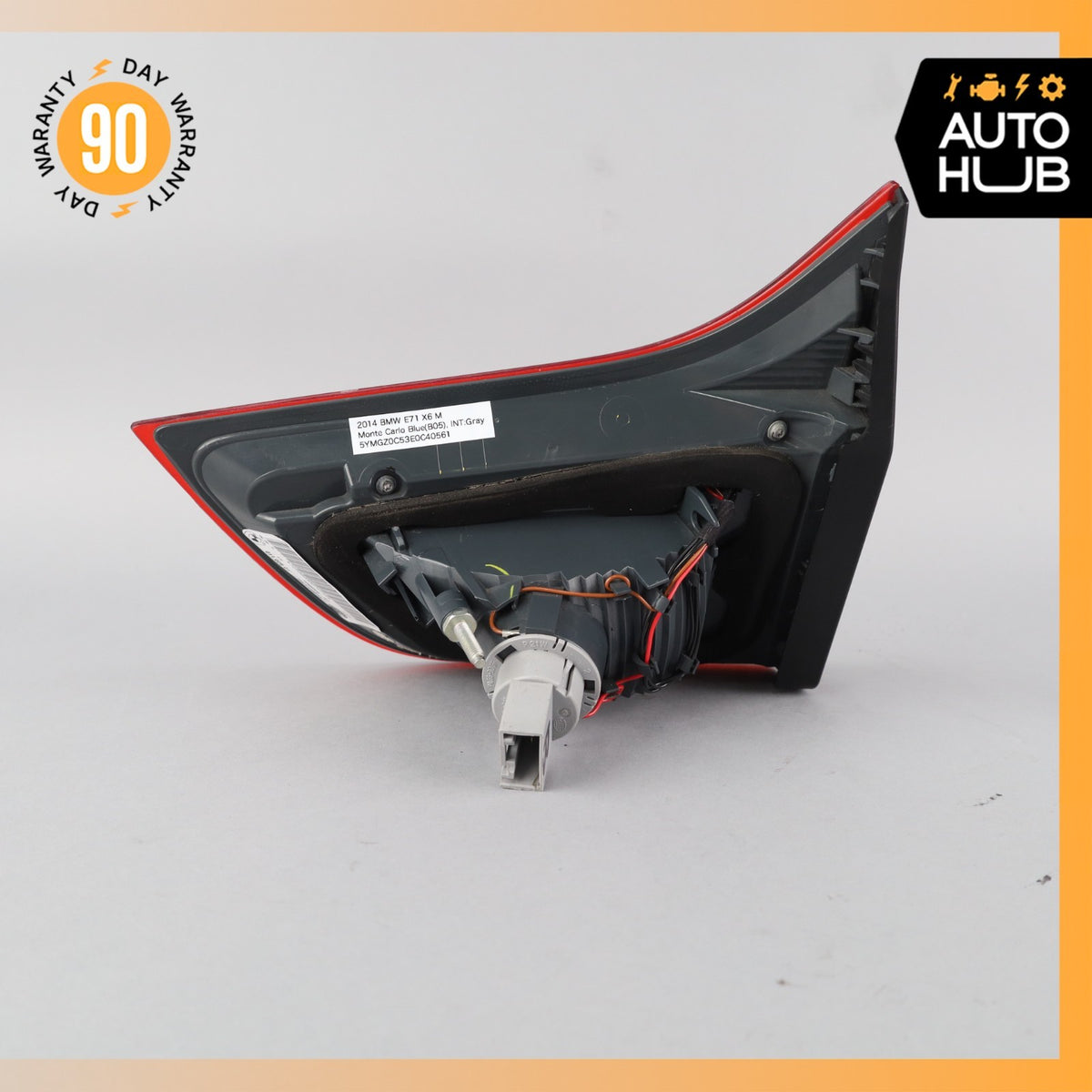 BMW E71 X6M Left Side Inner Tail Light Lamp 63217295005 OEM 62k - photo 11