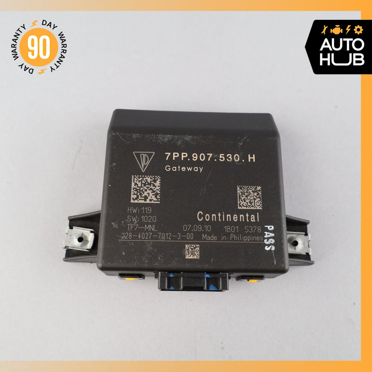 11-14 Porsche Cayenne 958 Central Gateway Control Module OEM - photo 7
