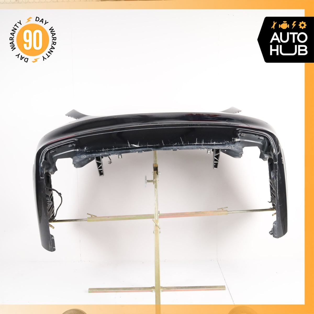 14-17 Mercedes W222 S600 S550 MAYBACH Base Rear Bumper Cover Assembly Black OEM - photo 9