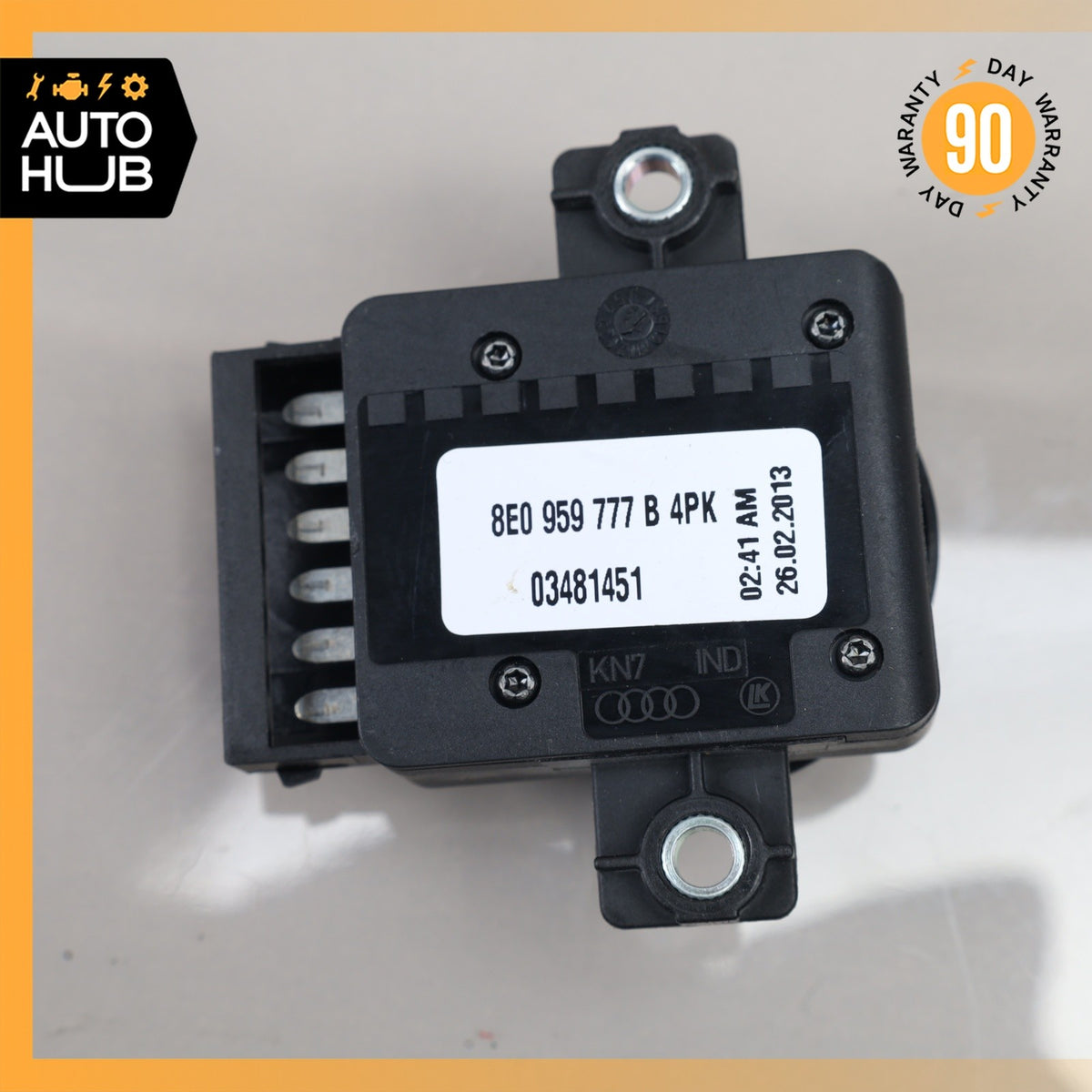 Audi C7 S6 SQ5 Front Left Driver Seat Lumbar Control Switch 8E0959777B OEM - photo 4