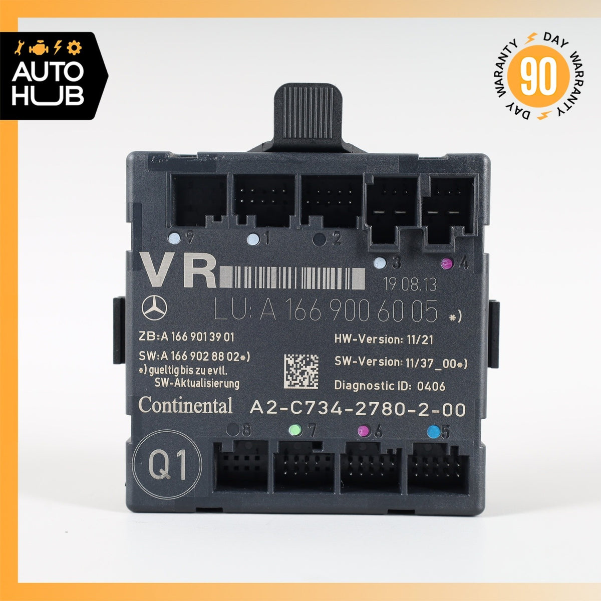 12-20 Mercedes W117 CLA250 GLA45 AMG Front Right Side Door Control Module OEM - photo 4