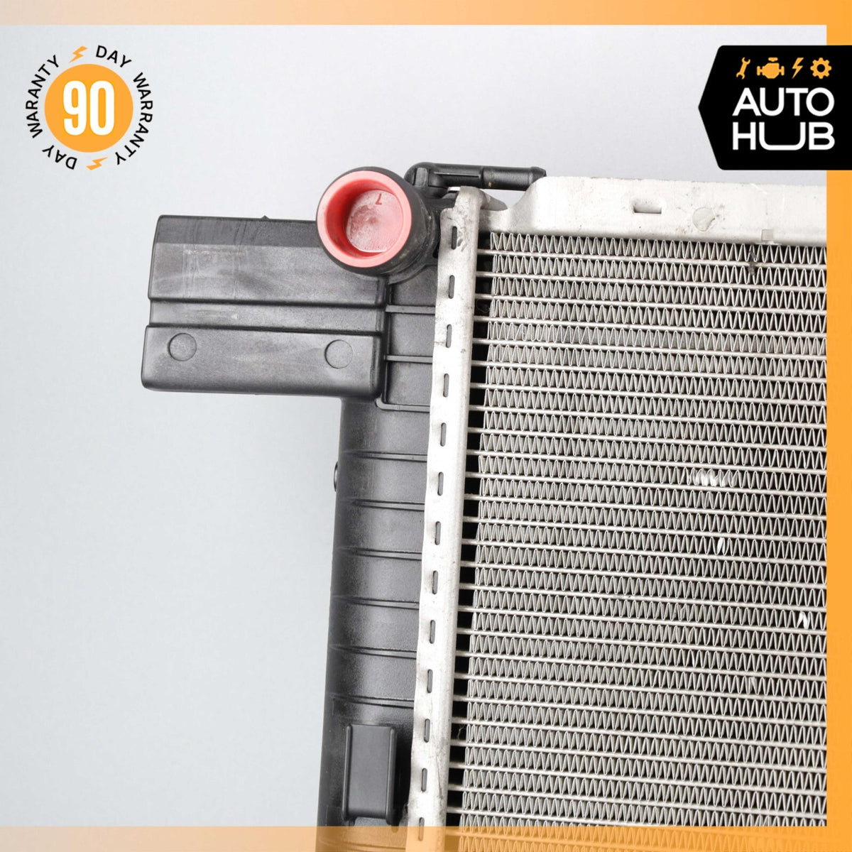 92-94 Mercedes R129 300SL SL320 Engine Cooling Radiator AC Air A/C Condenser OEM - photo 4