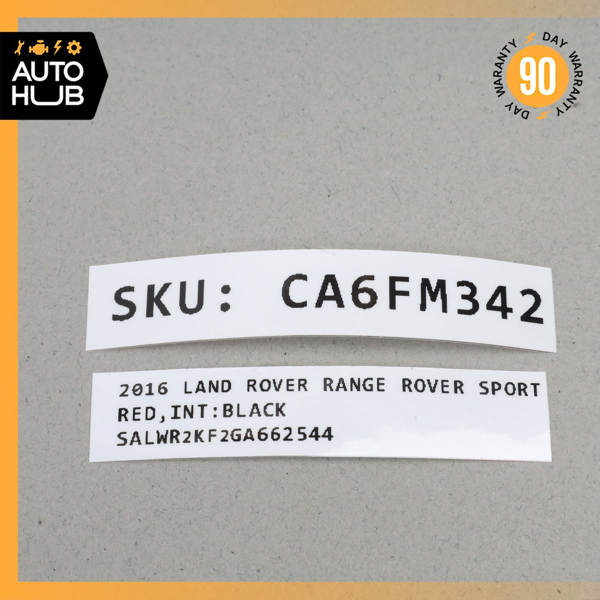 14-17 Range Rover Sport L494 Navigation Climate Touch Screen Monitor Display OEM - photo 13
