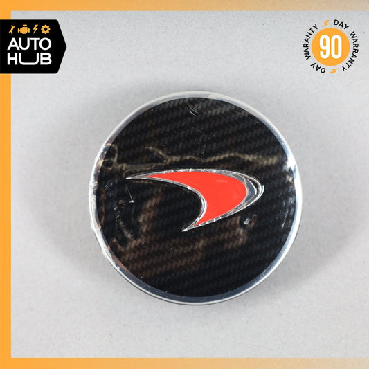 16-20 McLaren 570S 570GT Wheel Center Hub Cap Cover Carbon Fiber 13B0997CP OEM - photo 1