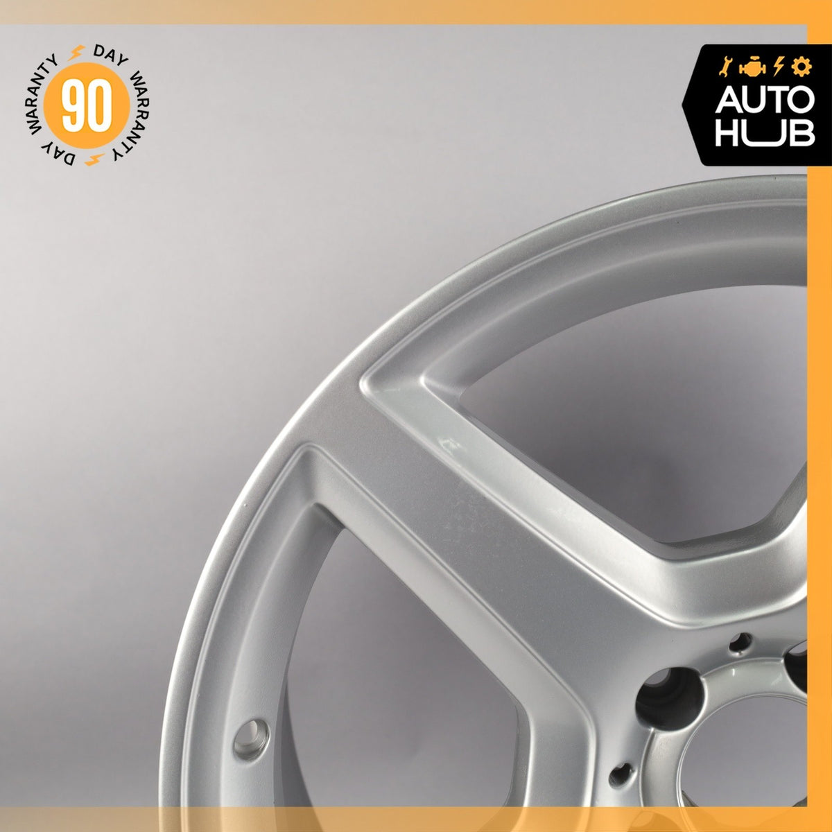 Mercedes W211 E350 E55 CLS55 AMG 9 x 18 18" Rear Wheel Rim 2114016702 OEM - photo 3