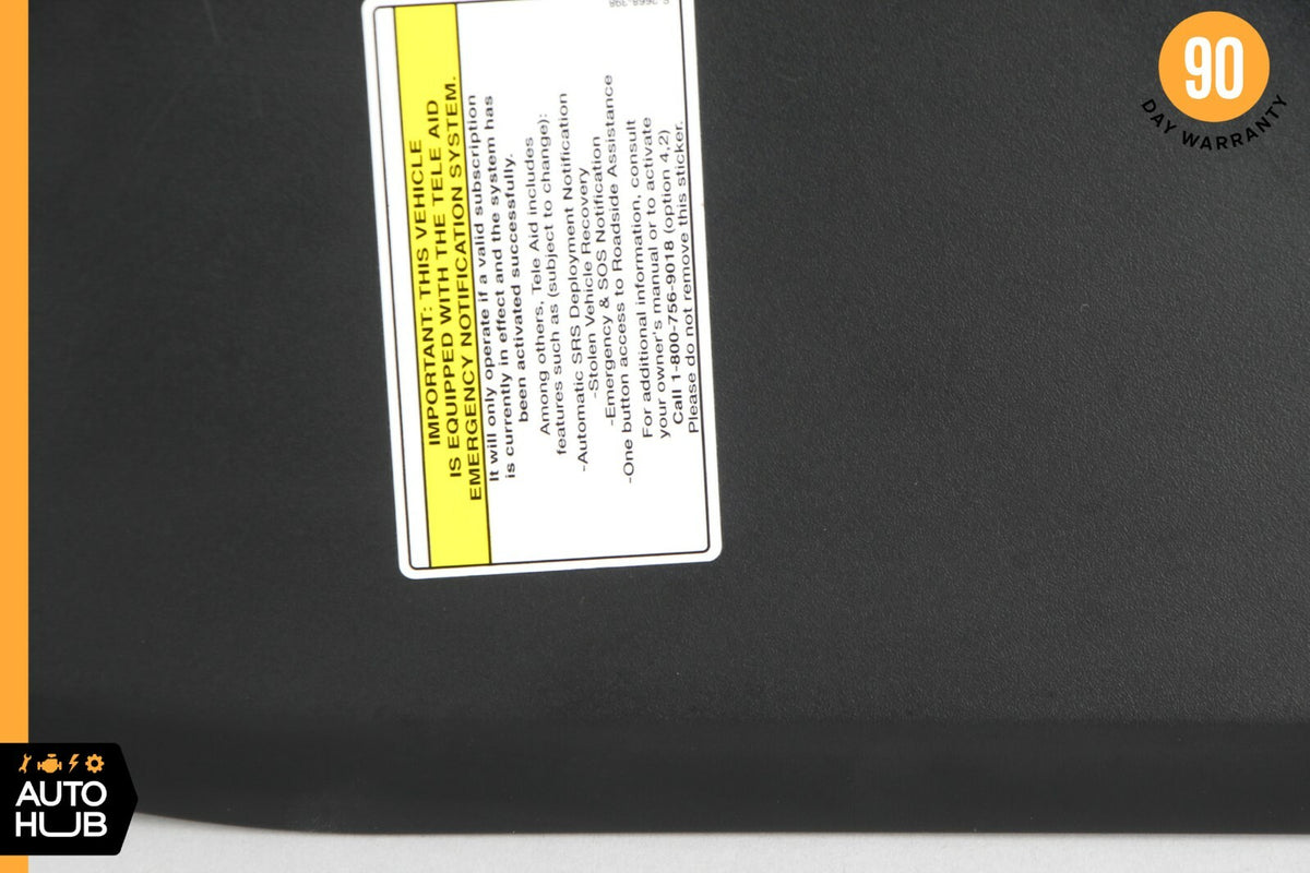 07-14 Mercedes W216 CL63 CL600 Dashboard Dash Board Trim Panel Left Black OEM - photo 4