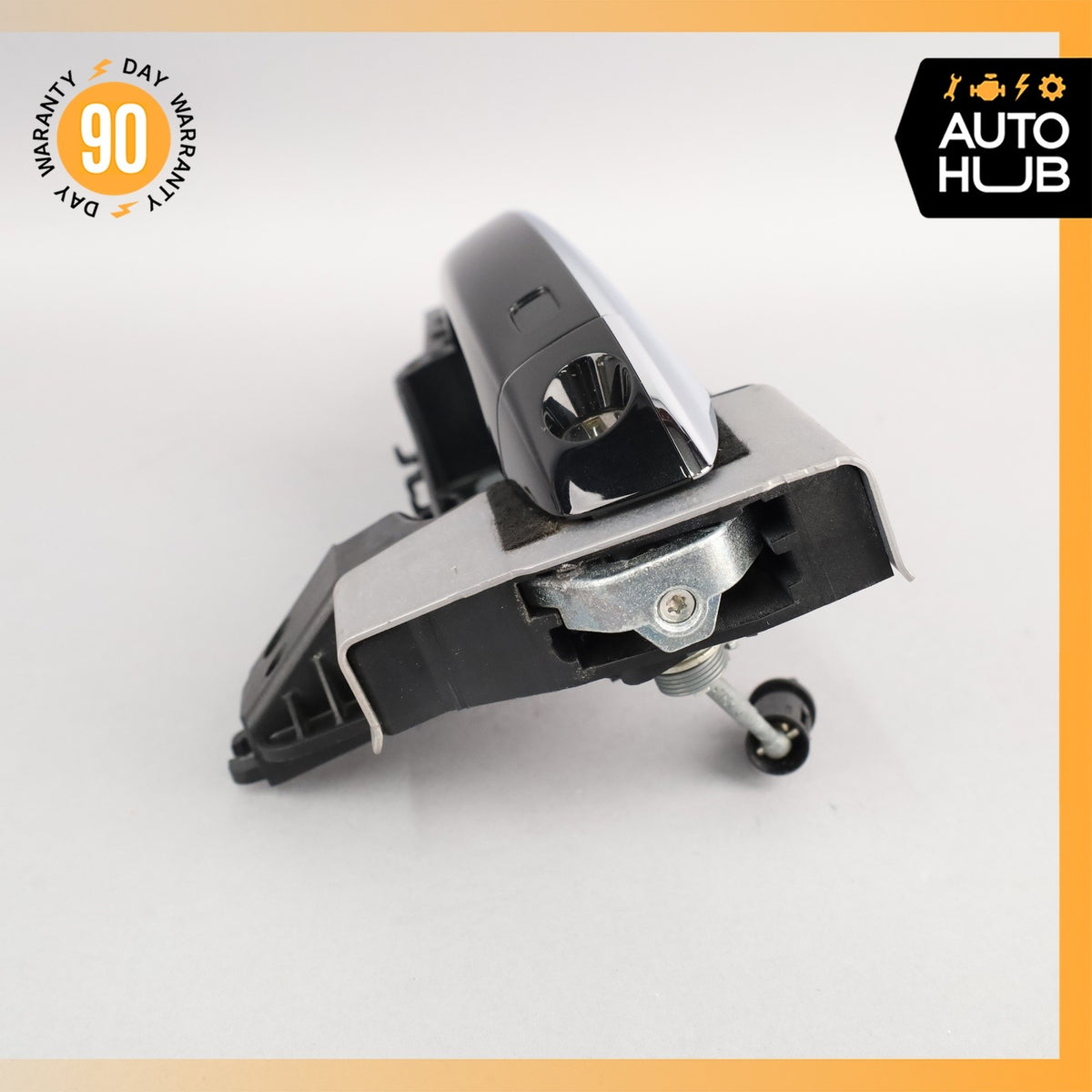 Audi D4 A8L Front Left Driver Exterior Door Handle Black 4H1837885 OEM - photo 7