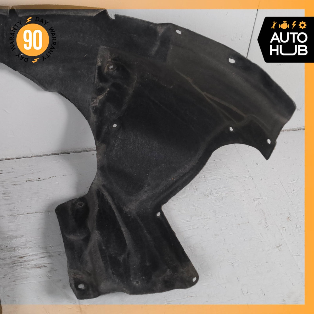 12-15 Tesla Model S Front Right Side Fender Liner Splash Shield 101628200B OEM - photo 2