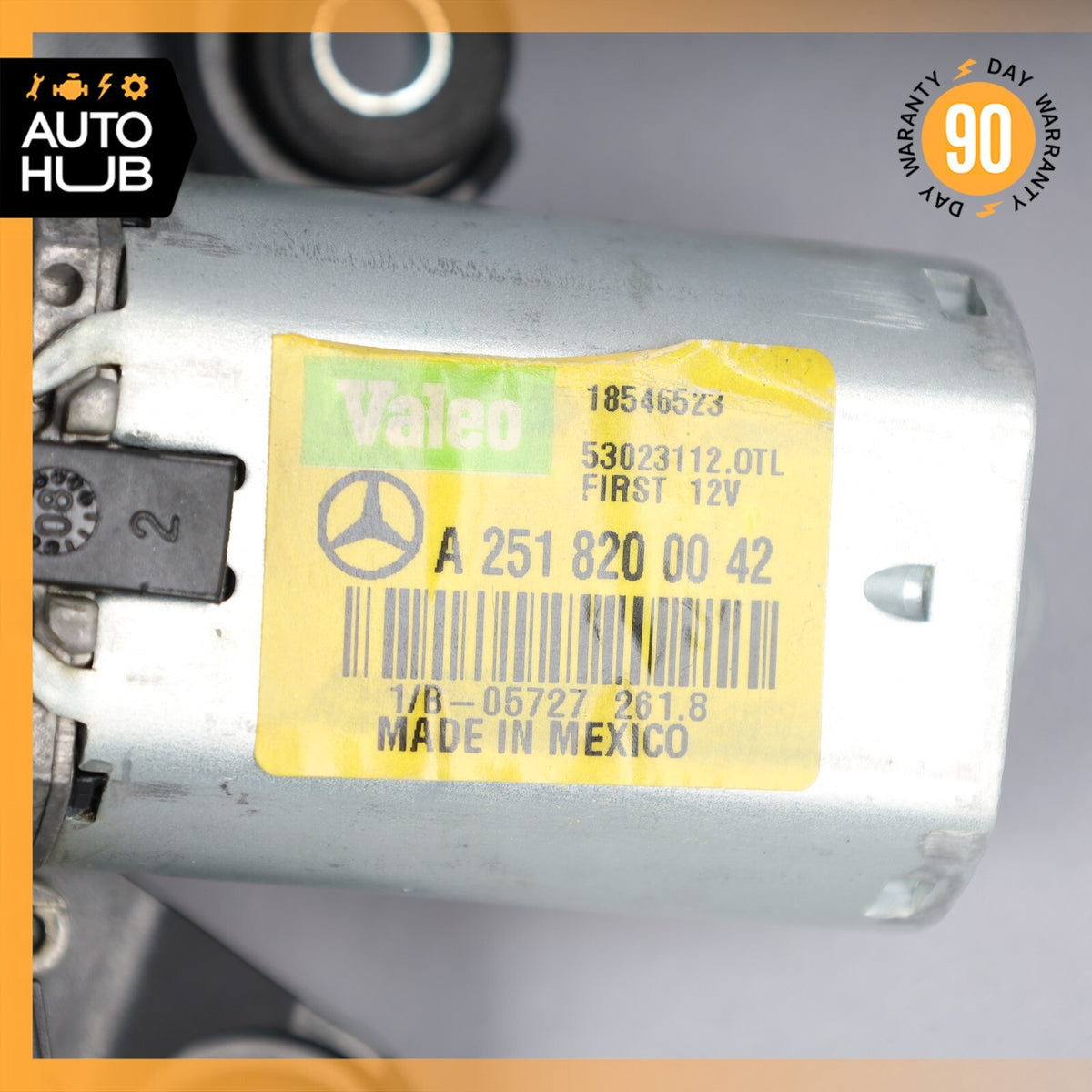 06-19 Mercedes X164 GL450 ML63 AMG R350 Rear Glass Windshield Wiper Motor OEM - photo 11