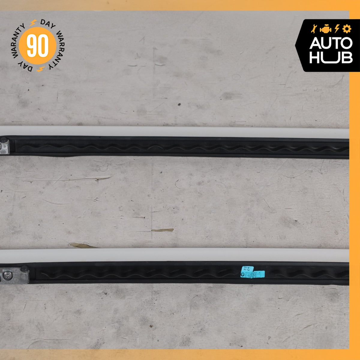 14-18 BMW F15 X5 Baggage Luggage Roof Rack Rail Crossbar Set 51137295814 OEM - photo 9