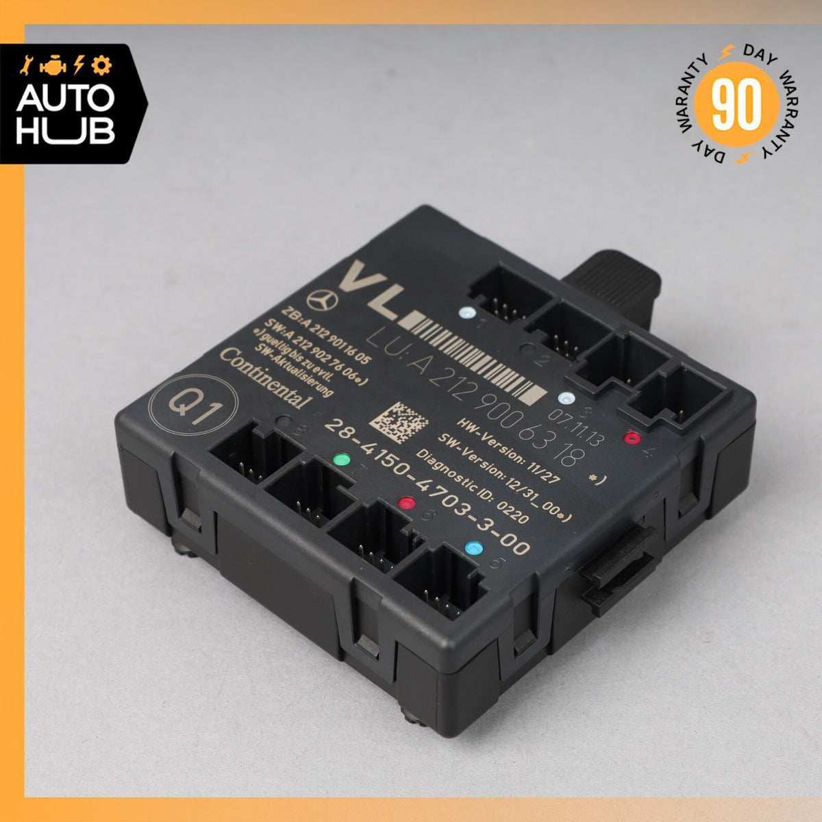 08-18 Mercedes W212 E400 CLS550 Front Left Driver Side Door Control Module OEM - photo 1