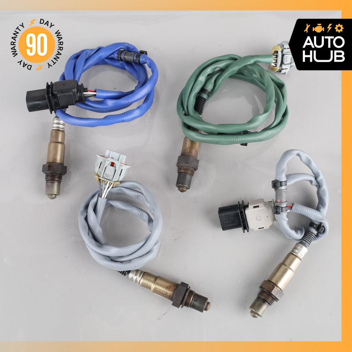 Porsche Panamera 970 3.0L V6 Front & Rear Oxygen O2 Sensor Lambda Set OEM 83k - photo 3