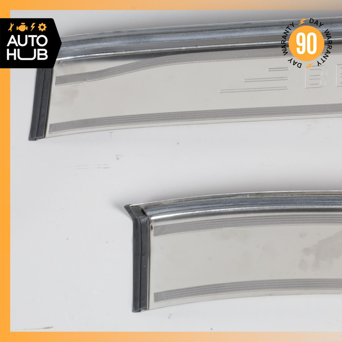 06-13 Bentley Continental Flying Spur Front & Rear Side Door Step Sill Set OEM - photo 18