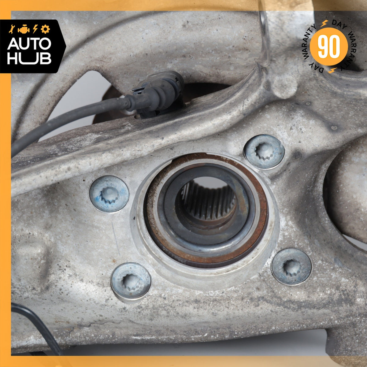 11-18 Porsche Cayenne 958 Front Right Passenger Side Knuckle Spindle OEM - photo 16