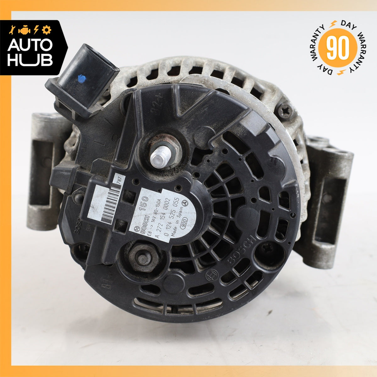 05-11 Mercedes W211 E350 C300 Generator Alternator 150A 2721540002 OEM - photo 10