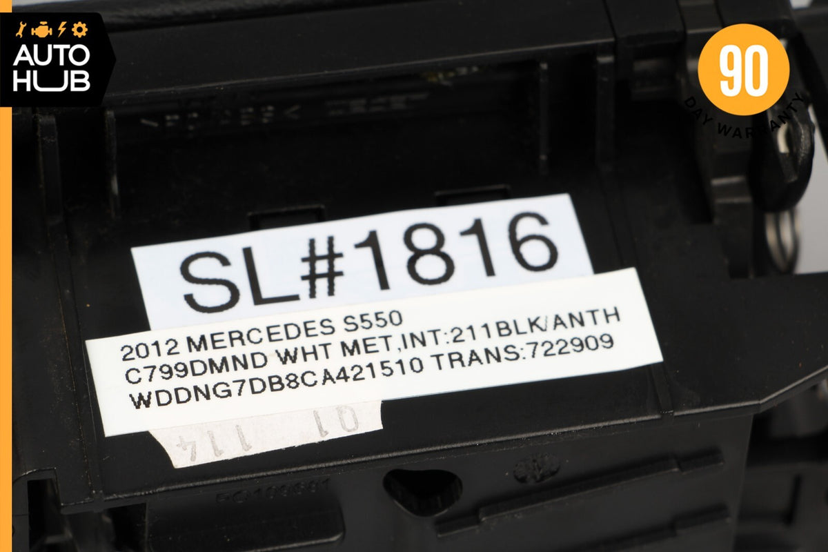 07-13 Mercedes W221 S550 Rear Right Side Door Ashtray Ash Tray Black OEM 80k - photo 12