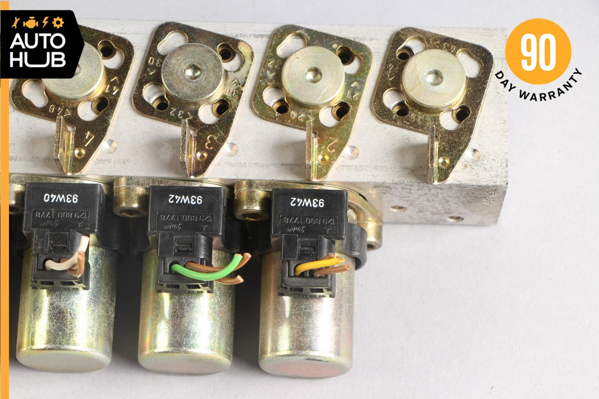 90-02 Mercedes R129 SL500 300SL Right Top Hydraulic Valve Block Solenoid OEM - photo 7