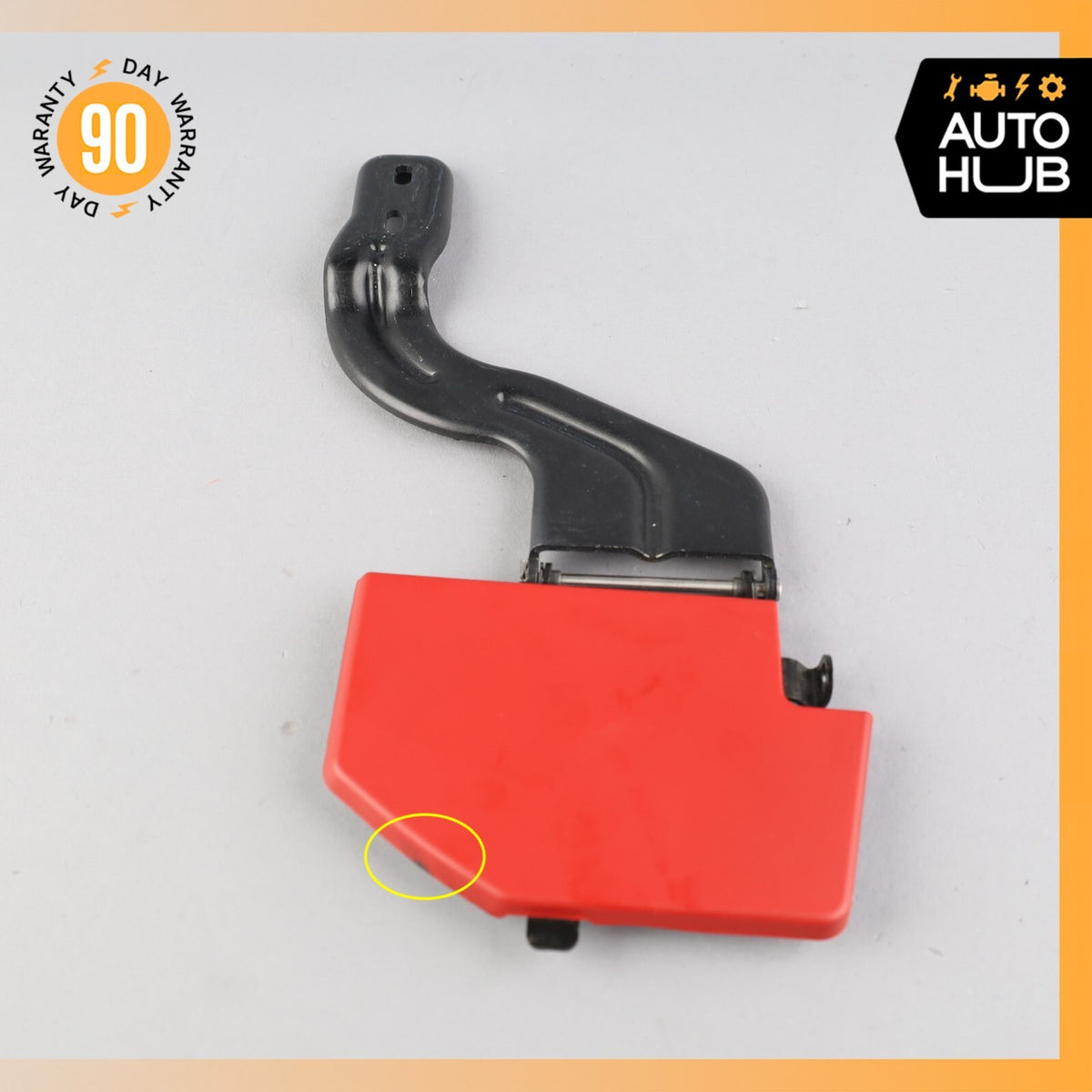 10-19 Maserati GranTurismo S M145 Convertible Inner Rear Right Flap Red OEM 28k - photo 2