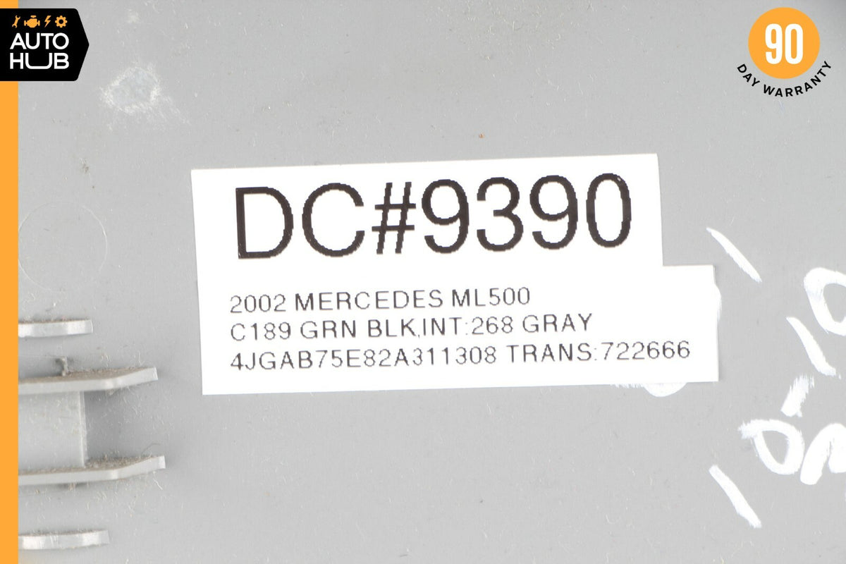 98-05 Mercedes W163 ML500 ML430 Right Side Dashboard Dash Cover Panel Trim OEM - photo 7