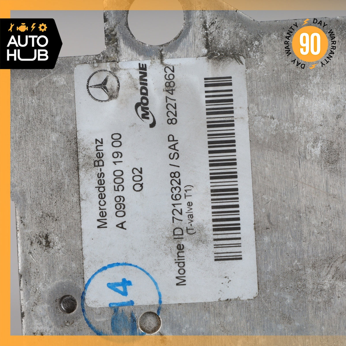 15-22 Mercedes W205 C300 C63 GLC300 S450 Transmission Oil Cooler Radiator OEM - photo 7