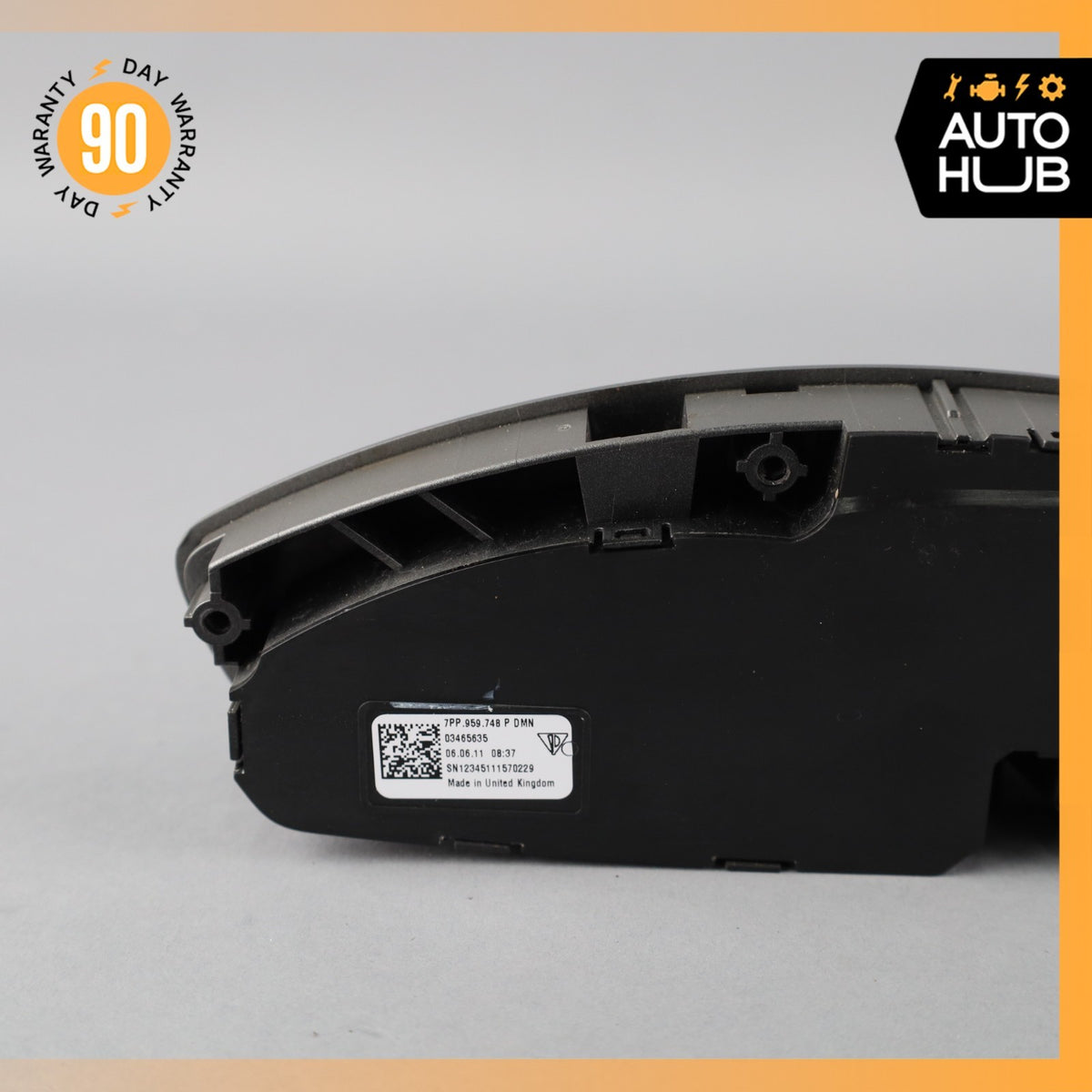 11-18 Porsche Cayenne 958 Turbo Front Right Side Seat Control Switch OEM - photo 5