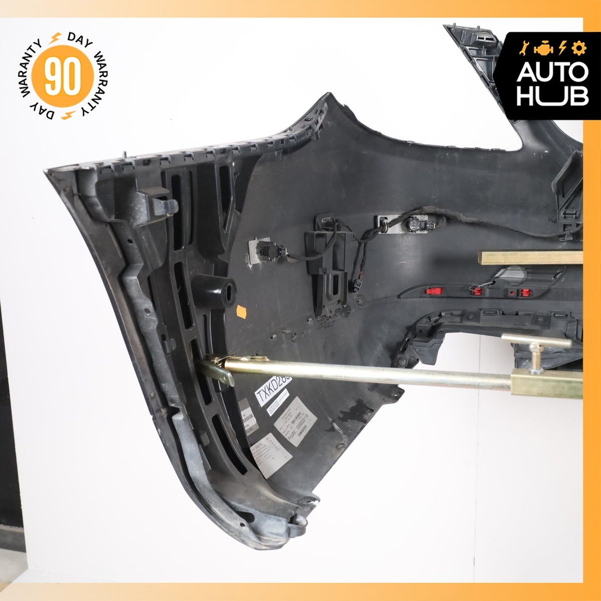 14-17 Mercedes W222 S600 S550 MAYBACH Base Rear Bumper Cover Assembly Black OEM - photo 13
